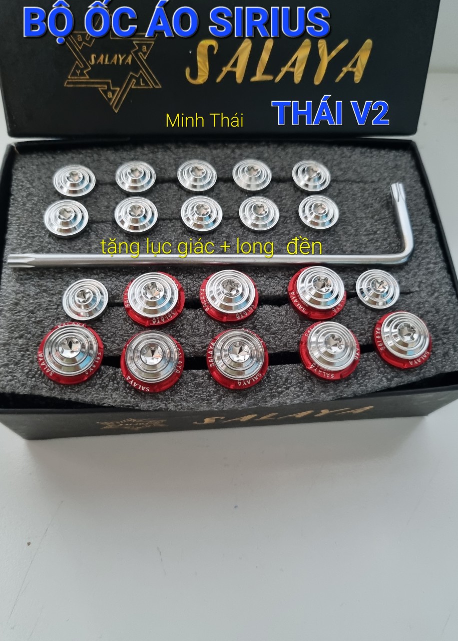 [HCM]ốc áo sirius xc (bộ 20con)