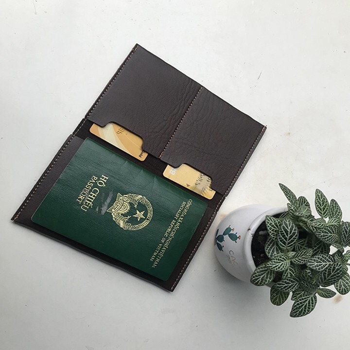 Ví Đựng Passport , Đựng Hộ Chiếu Da PU Cao Cấp