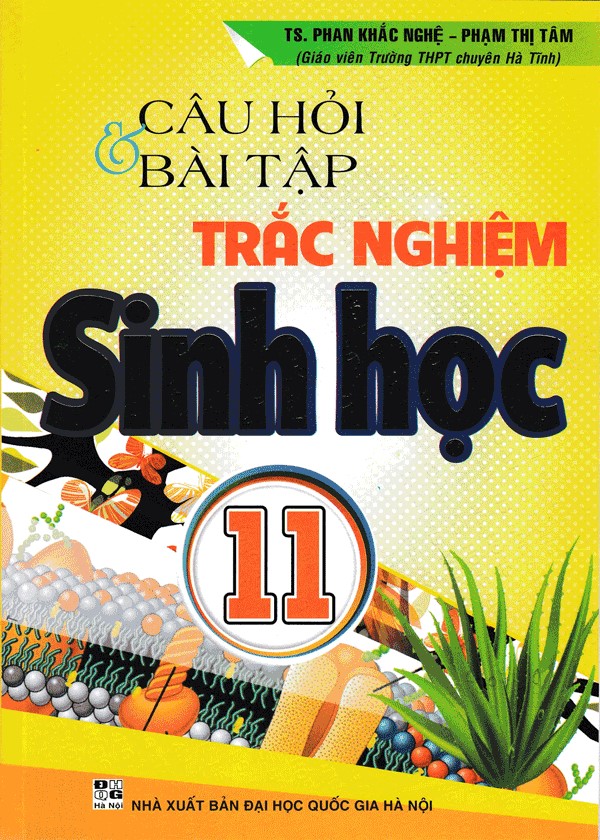 Câu hỏi và bài tập trắc nghiệm sinh học 11