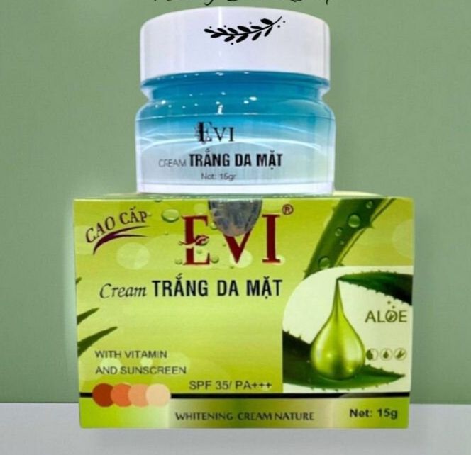 [HCM]Kem Evi Trắng Da Mặt 30g