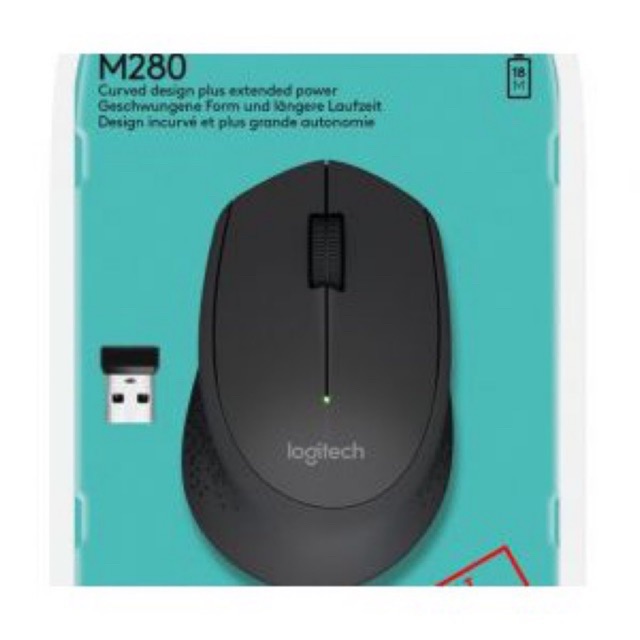 [HCM]Chuột không dây Logitech M186, M330, M185, M280, M220 4 GHz 1000DPI 3 Nút Chuột Quang Chơi Game USB Nano Thu Chuột