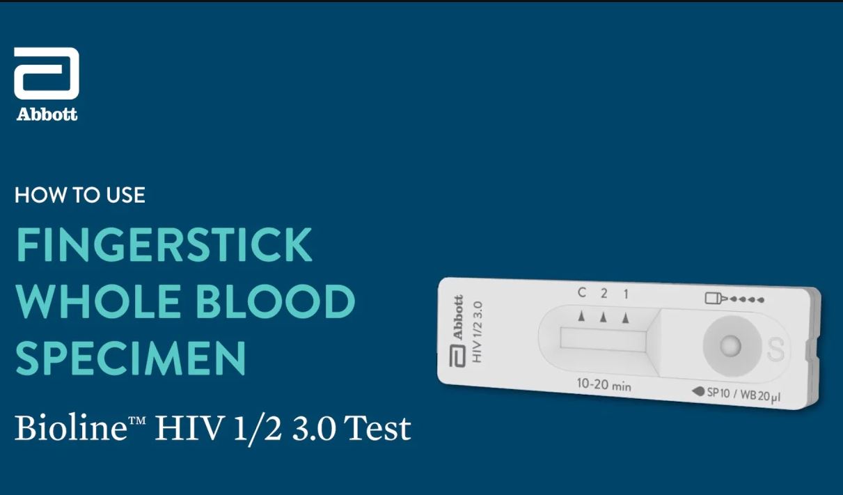 Test Nhanh HIV 1/2 ABBOTT BIOLINE Hàn Quốc