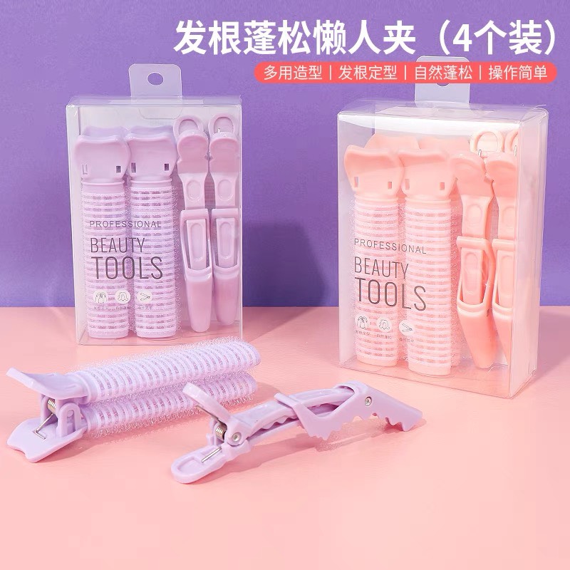 Bộ 4 Dụng Cụ Uốn Tóc Phong Cách Hàn Quốc Thời Trang Cho Nữ