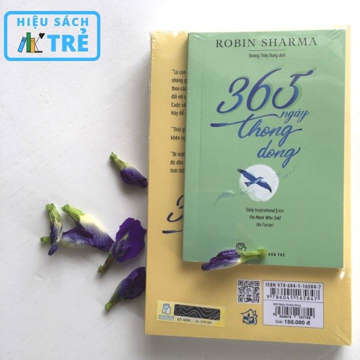 Sách NXB Trẻ - 365 NGÀY THONG DONG (Robin Sharma)