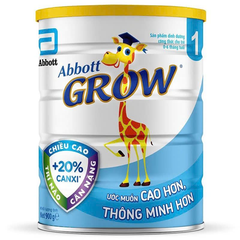 [HCM]Sữa bột Abbott Grow 1 900g