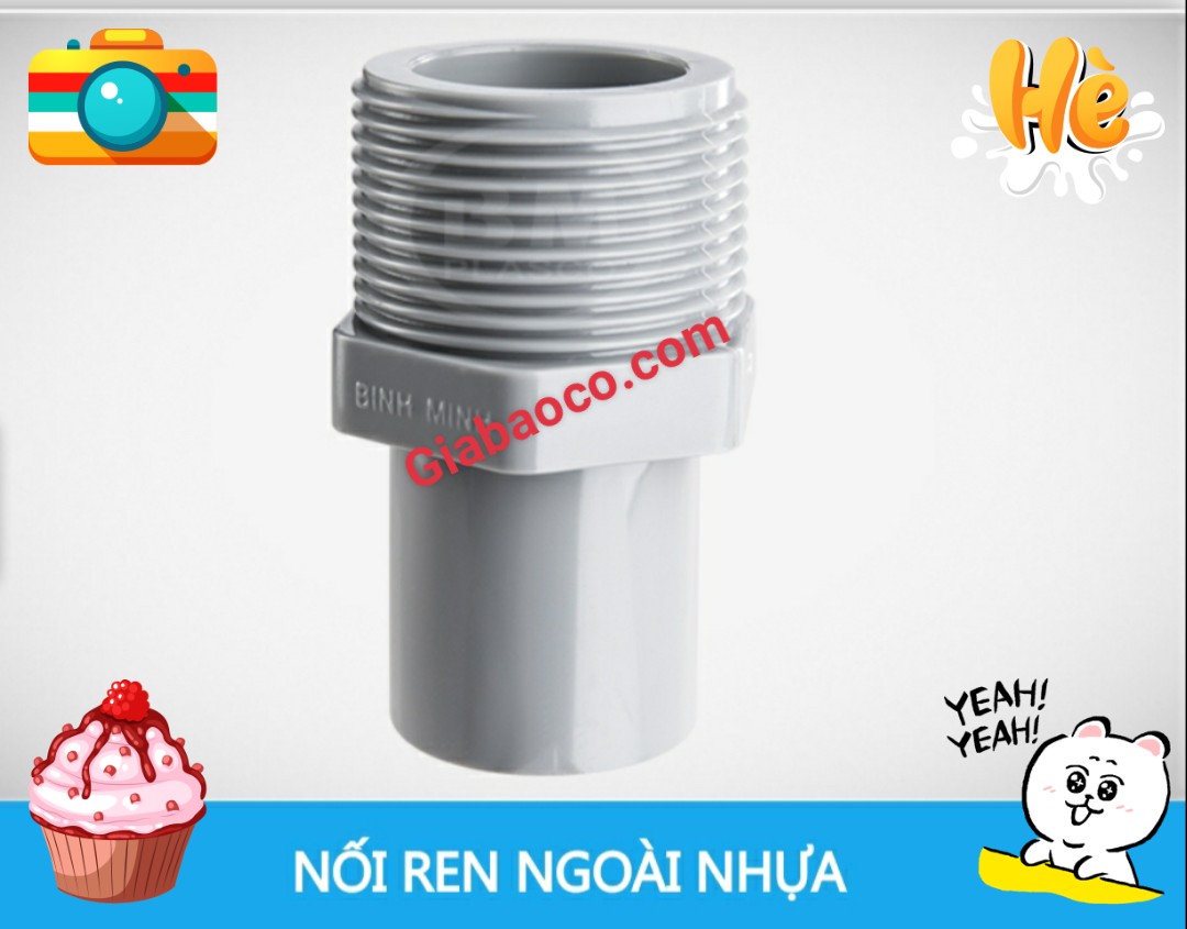 Phụ Kiện Ống Nước- Bình Minh: Phi 27