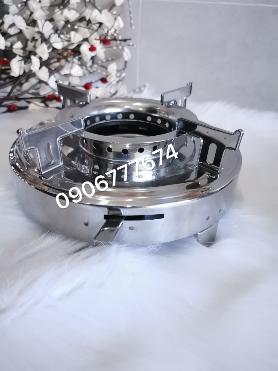 Bếp Cồn Inox Hàng Loại 1 Dày Đẹp Bền