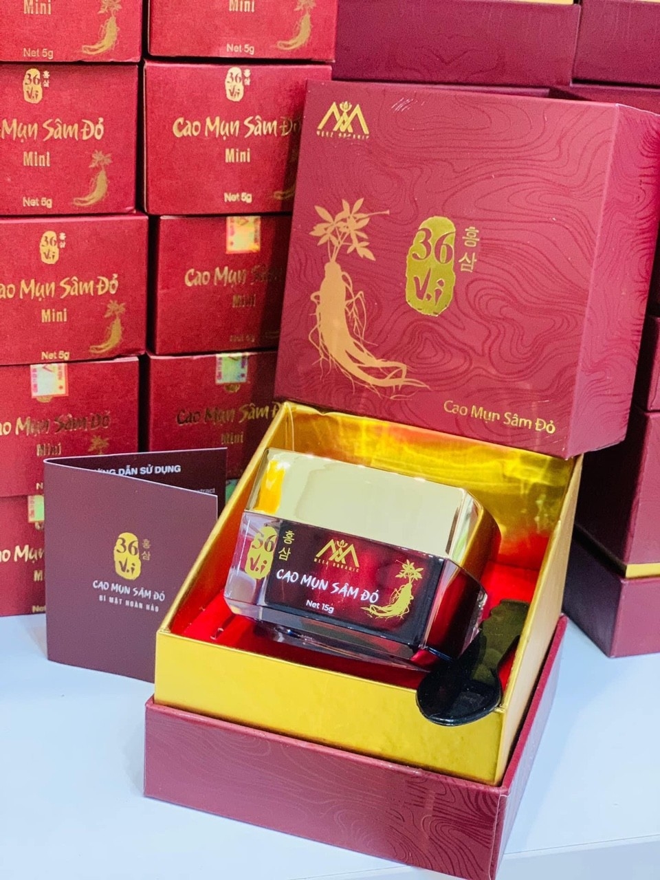 [HCM]Cao mụn sâm đỏ 5gr - 15gr