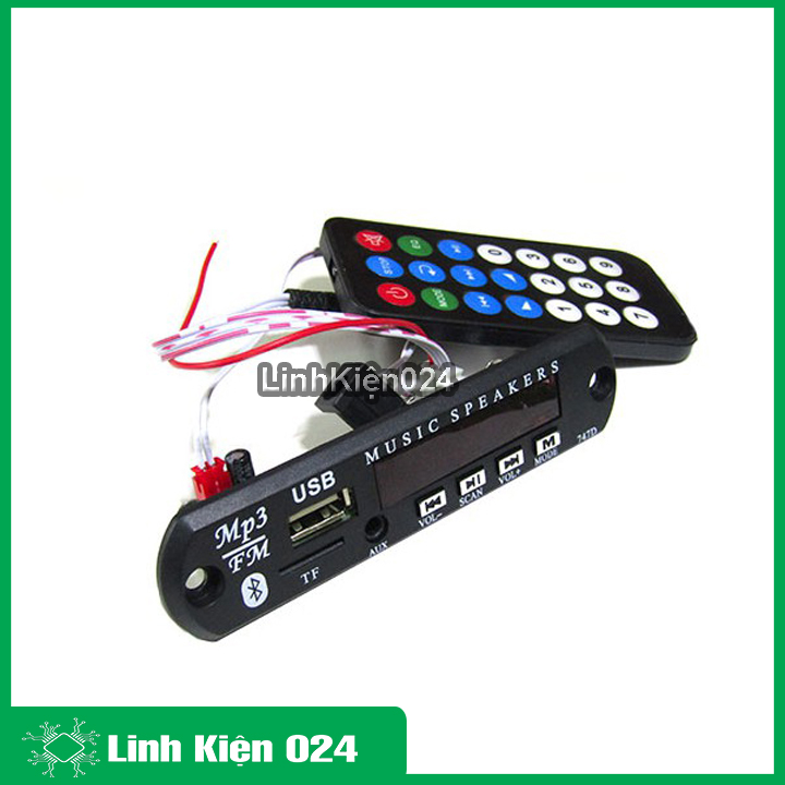 Mạch giải mã MP3 có BLUETOOTH 7-12VDC