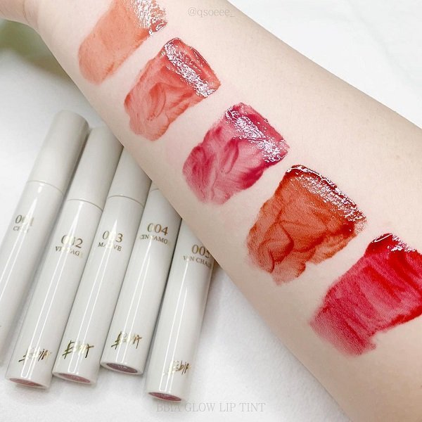 Son bóng BBIA Glow Lip Tint mềm mịn dưỡng ẩm căng mọng