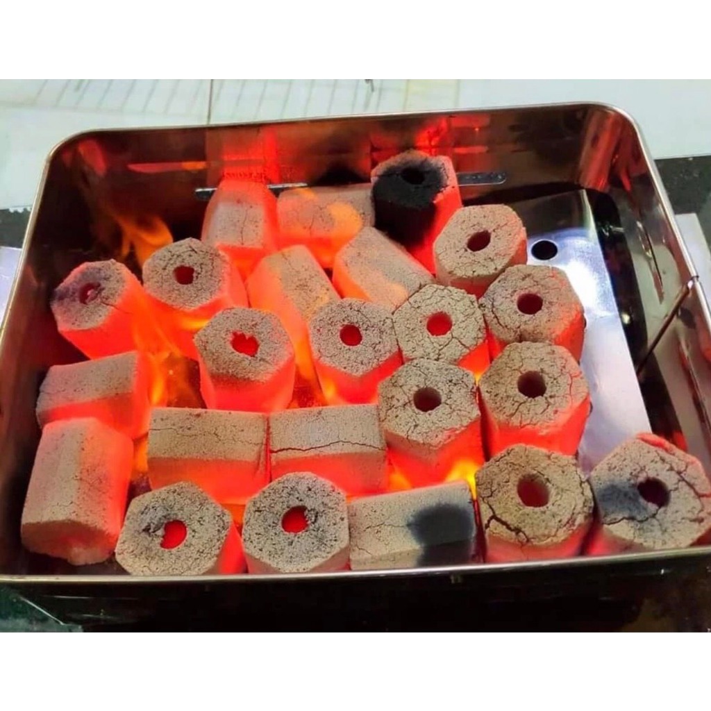 Thùng 12kg than không khói & thùng 10kg than gáo dừa than sạch chuyên BBQ