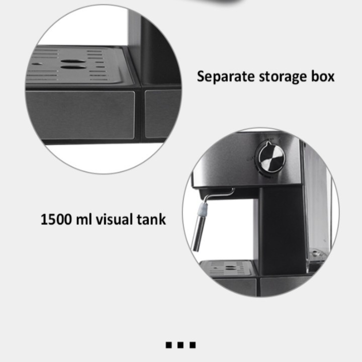 Coffee machine advanced DSP KA3028 850W-imports