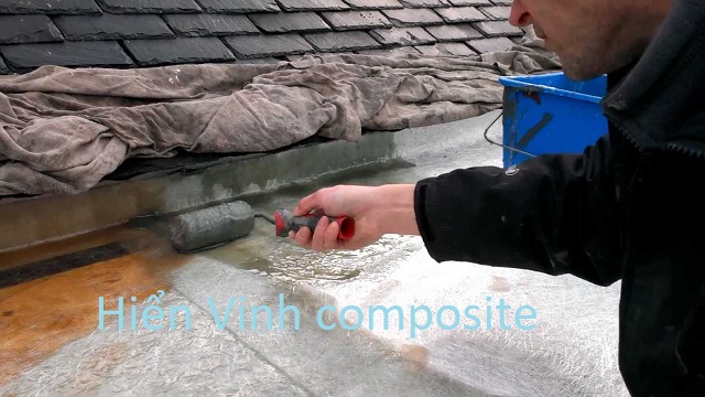 Keo composite (nhựa polyester) - 1 kg + 12 cc xúc tác