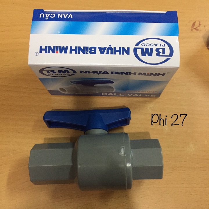 [HCM]VAN KHÓA ỐNG NƯỚC BÌNH MINH VAN KHÓA PHI 21 VAN PHI 27 VAN PHI 34