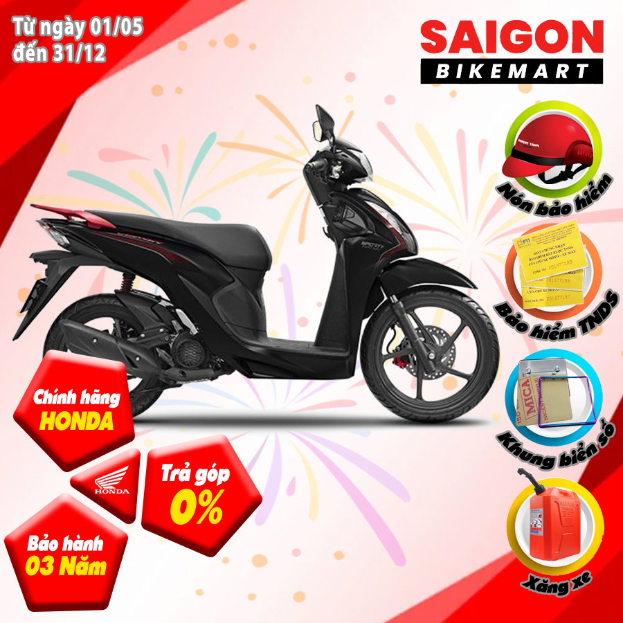 Xe Máy Honda Vision Phiên Bản Thể Thao 2023