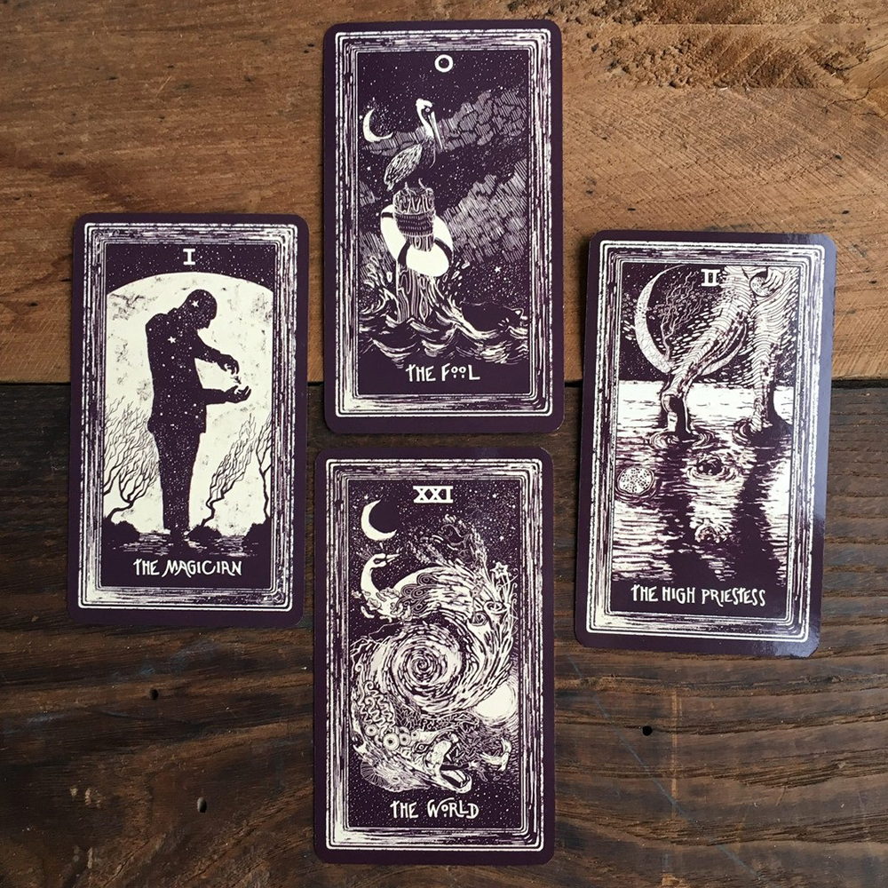 Bài Tarot Light Visions Tarot Tặng Đá Thanh Tẩy