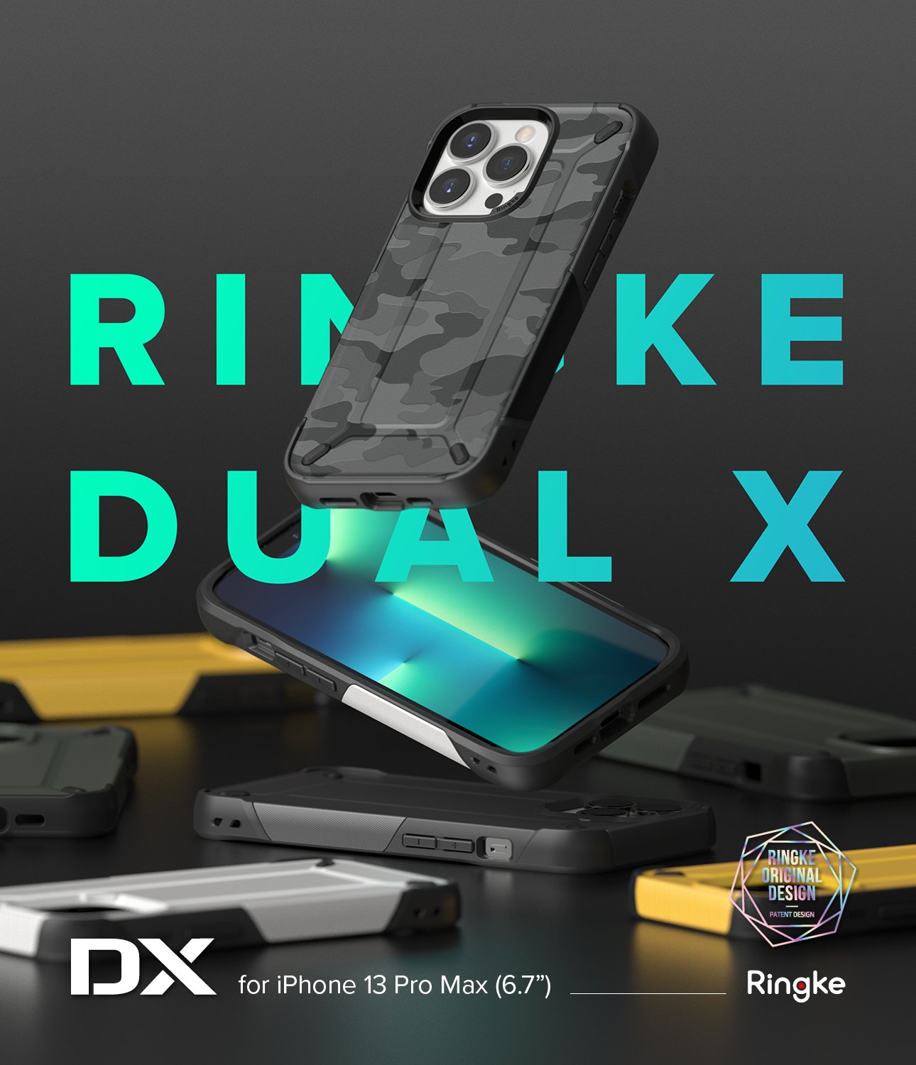 Ốp lưng Ringke DX cho iPhone 13 Pro Max / 13 Pro - Ringke Hàn Quốc