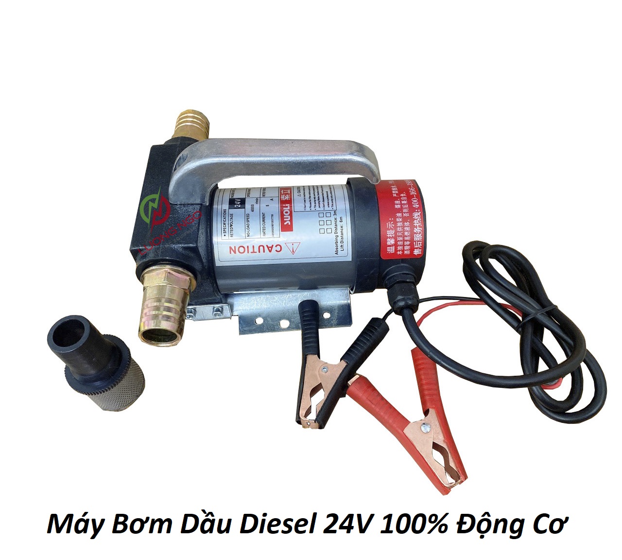 Máy Bơm Dầu Diesel 24V Máy Bơm Dầu Nhớt 100% Động Cơ Dây Đồng
