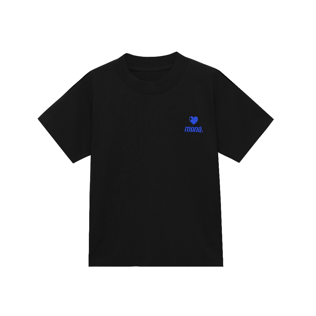 [VOUCHER 12%/149K] Áo thun baby tee MONÁ - BLUE ĐEN