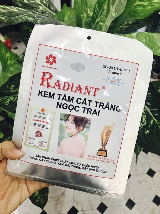[HCM]Tắm trắng ngọc trai Radiant