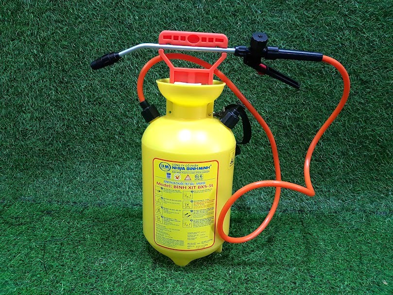 Bộ bơm bình xịt bình minh 5 lít và 10 lít phun phân tưới cây