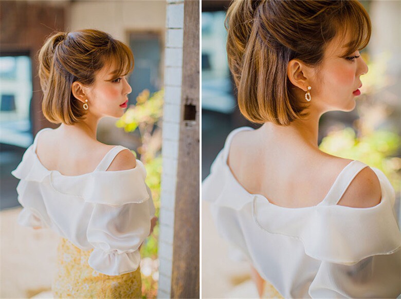 [PILA FASHION]ÁO KIỂU TAY LỠ RỚT VAI - AP084
