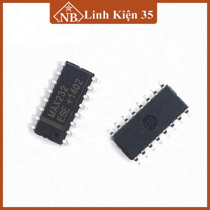IC giao tiếp Max232 DIP16 / SOP16 chống nhiễu cao