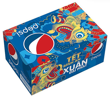 Thùng Pepsi Lon 24 Lon
