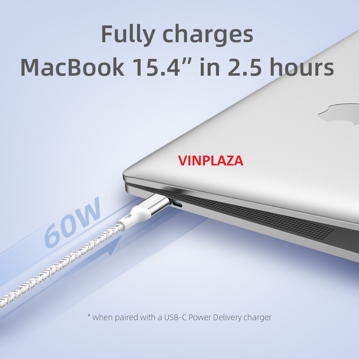 CÁP INNOSTYLE POWERFLEX USB-C TO C 1.5M 60W (Đen, Bạc, Xanh) - ICC150AL