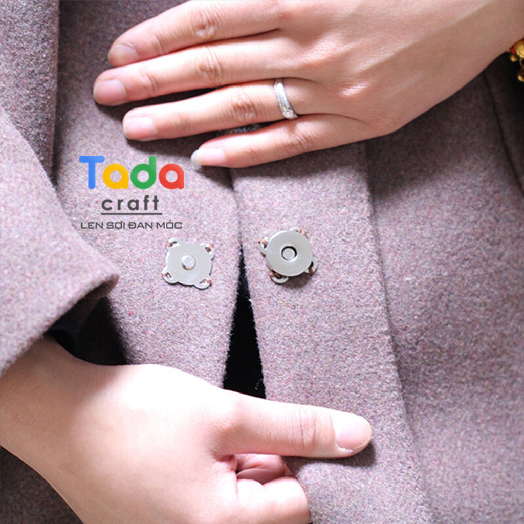 Magnetic Hand-Stitched Snap Button