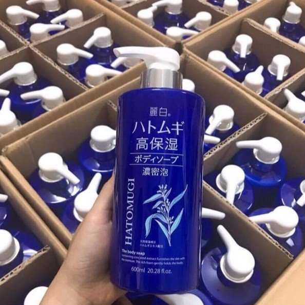Sữa Tắm Trắng Da Hatomugi Moisturizing Washing Hạt Ý Dĩ