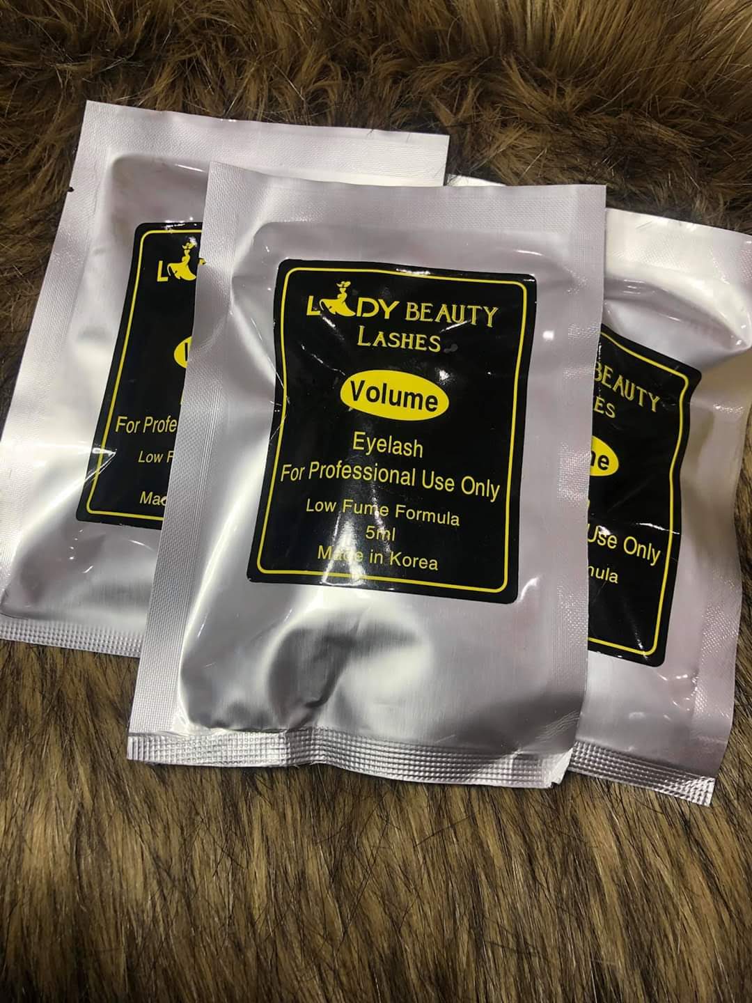 1 chai keo lady beauty lashes nối mi