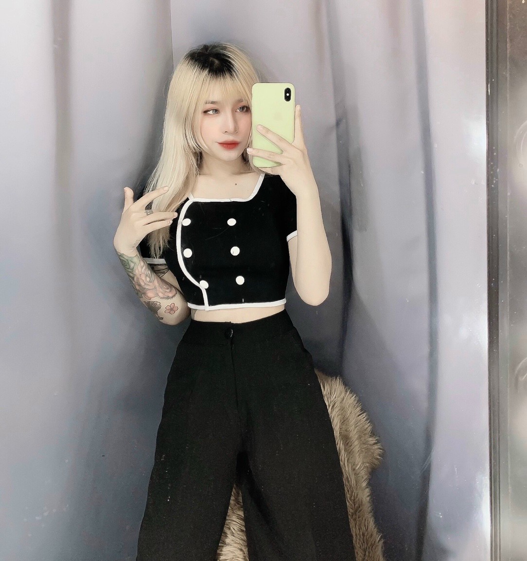 Áo Crop Top Thun Bozip Nhiều Màu