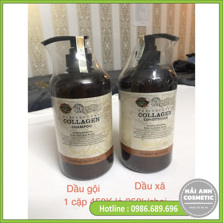 Collagen Shampoo Dầu Gội Và Dầu Xả