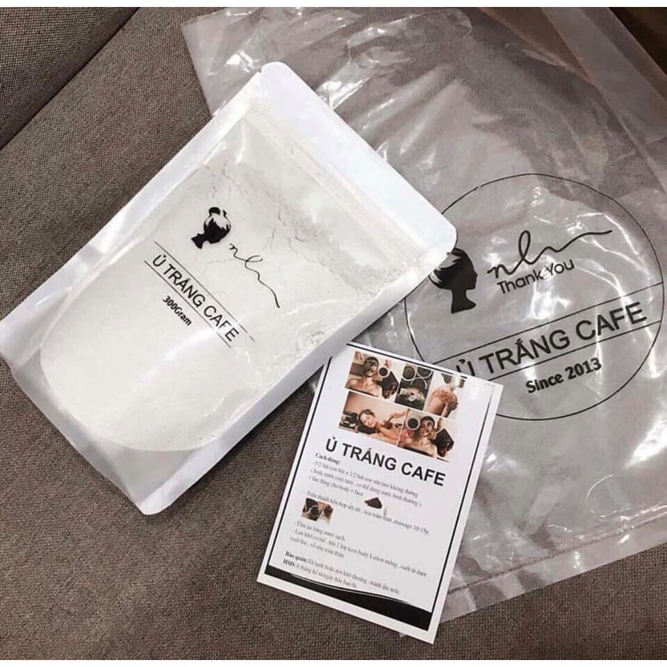 300g Ủ Trắng Cafe, ủ trắng Cà phê (cam kết ủ là trắng) handmade GT340