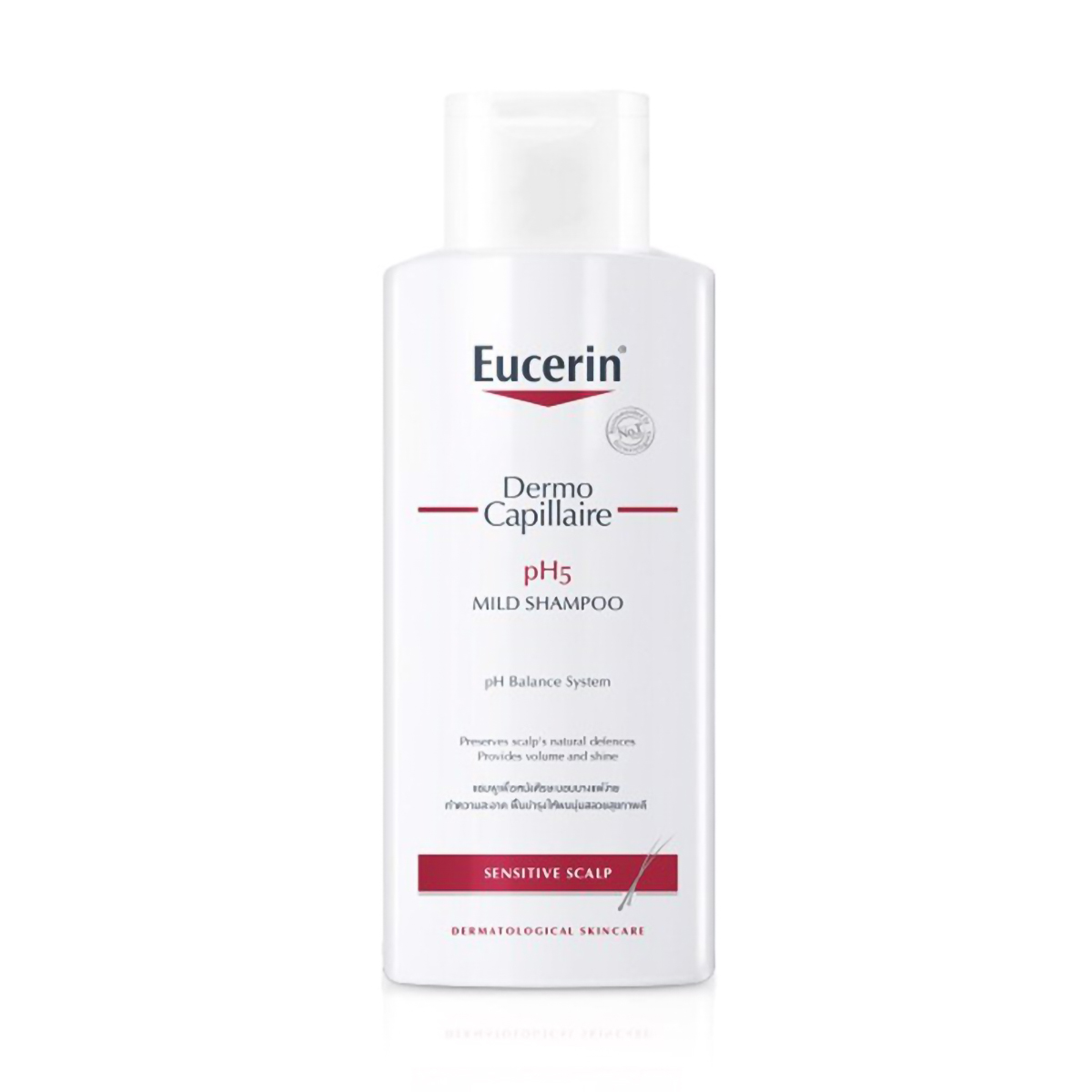 [GIẢM 20K ĐƠN 399K] Eucerin Dầu Gội  Dermo Capillaire pH5 Mild Shampoo 250ml