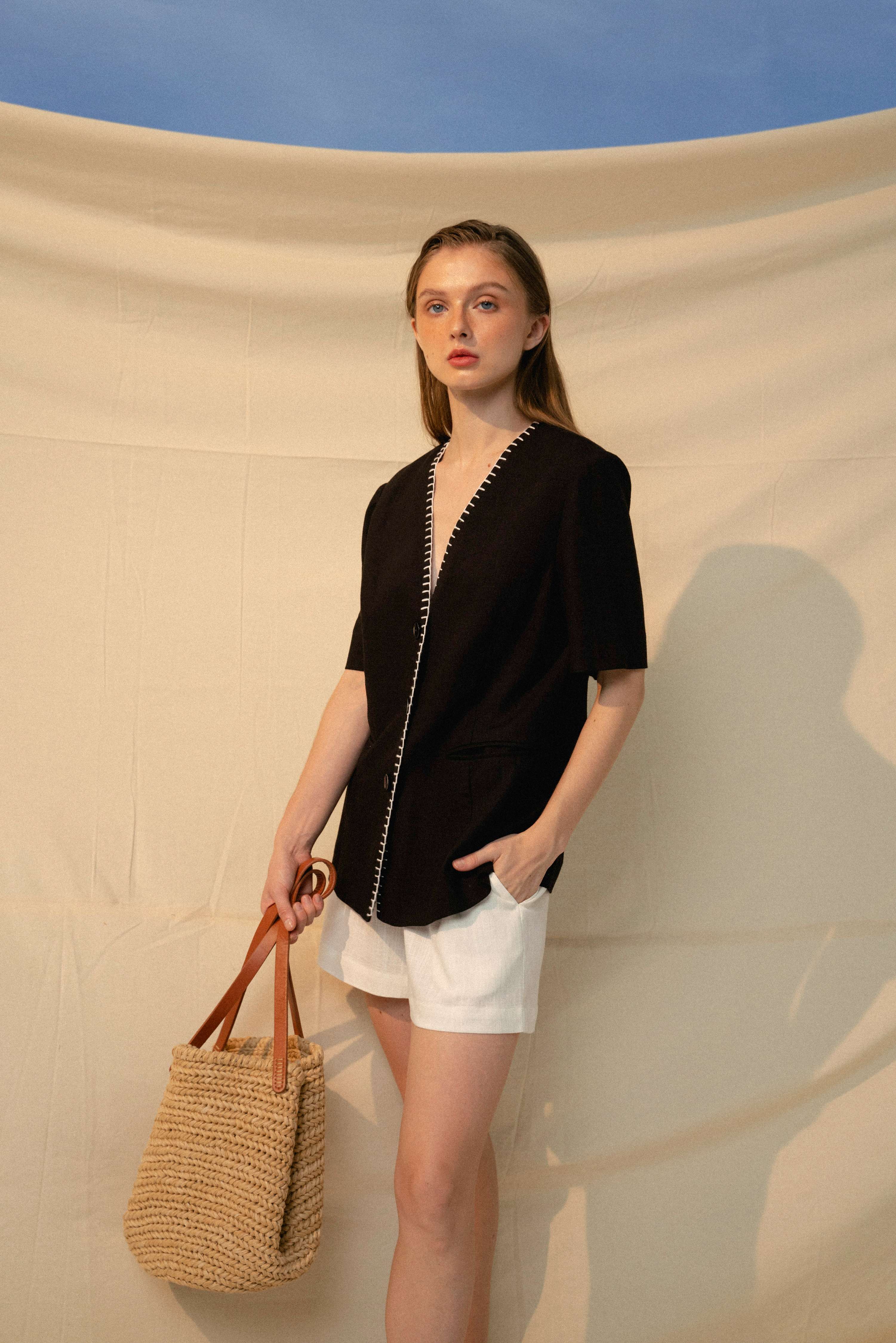 QUẦN SỌC NGẮN - MAREN SHORTS