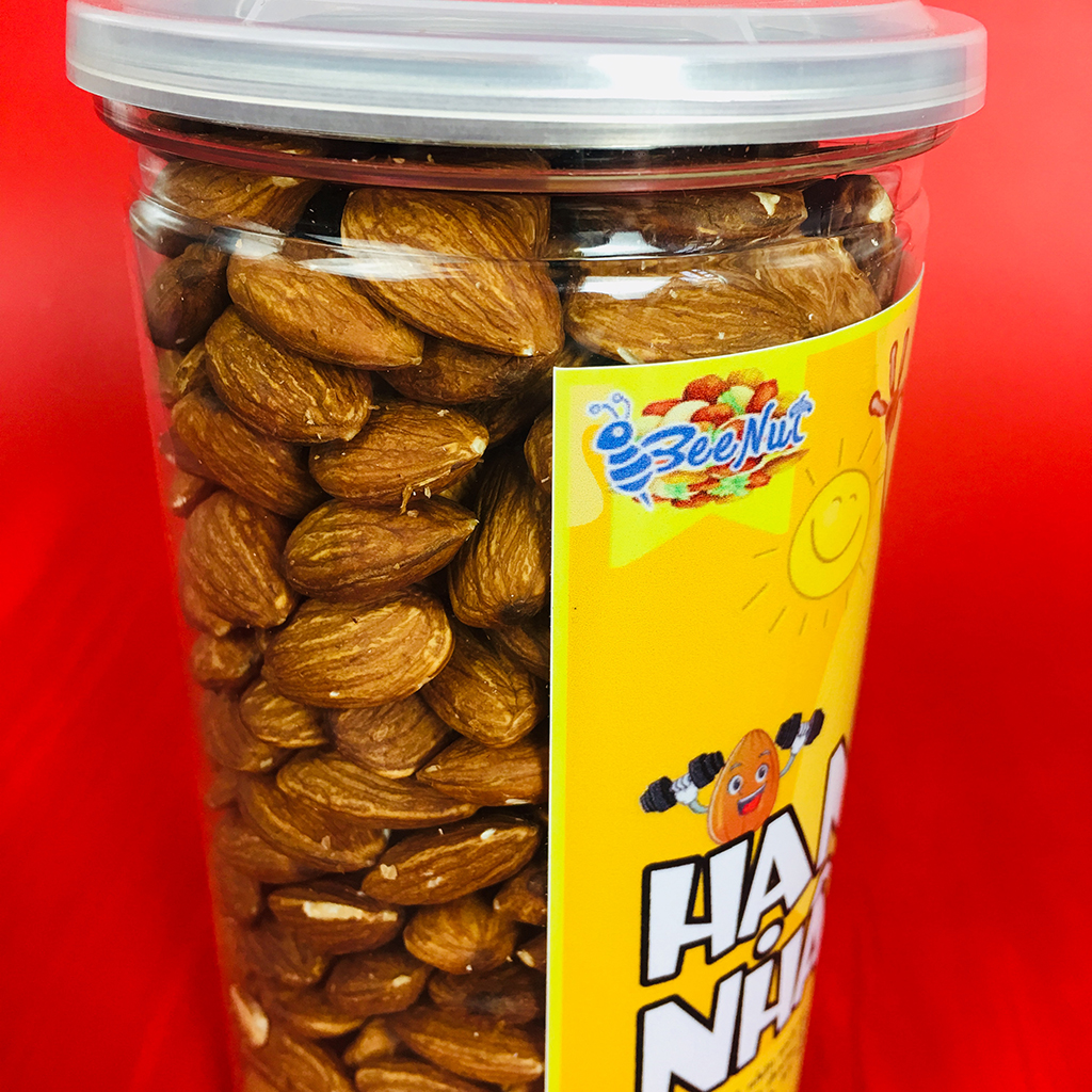 Hạnh nhân tách vỏ (1KG) (Combo 2 phần 500g) - Hạnh nhân rang sấy mộc - BeeNut