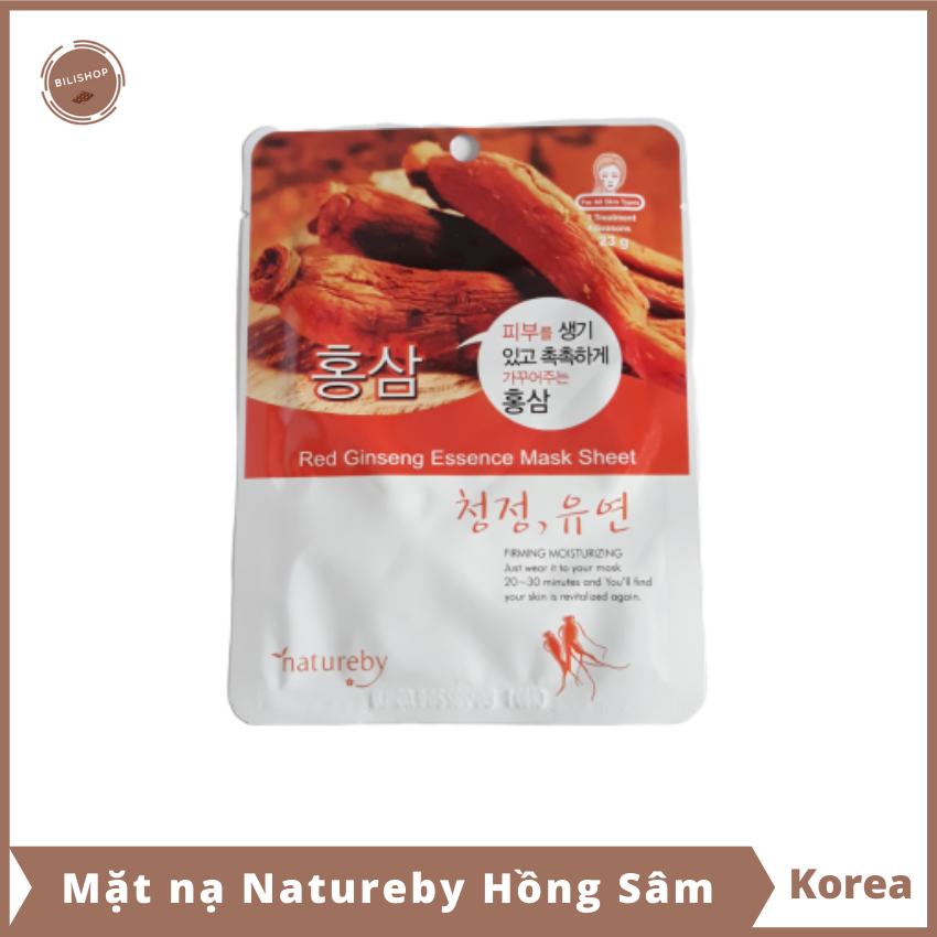 [HCM]Mặt nạ dưỡng da Natureby Hàn Quốc - Combo 10 miếng