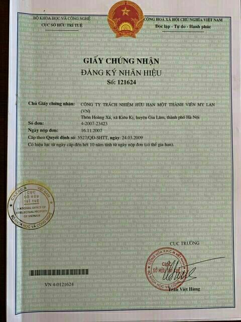 bịch 10 gói giấy ăn cầu vồng My Lan