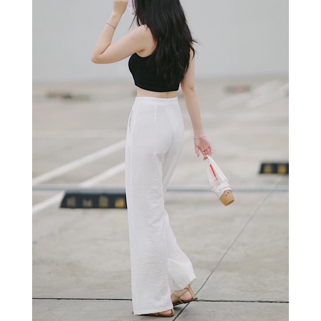 Quần đũi suông trắng RUCHAN