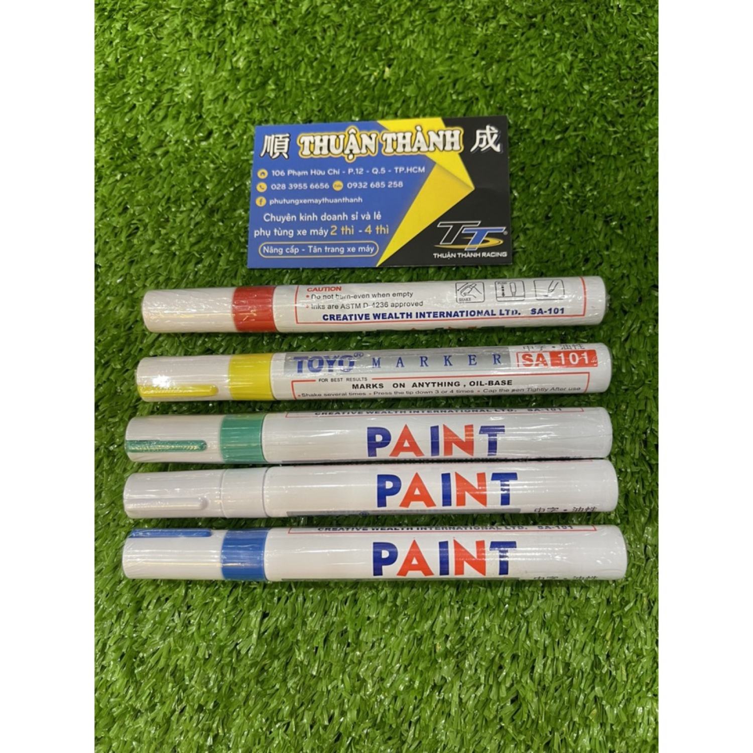 Viết chấm sơn đủ màu dành cho thợ ( chấm vỏ , chấm ốc ) các dòng xe