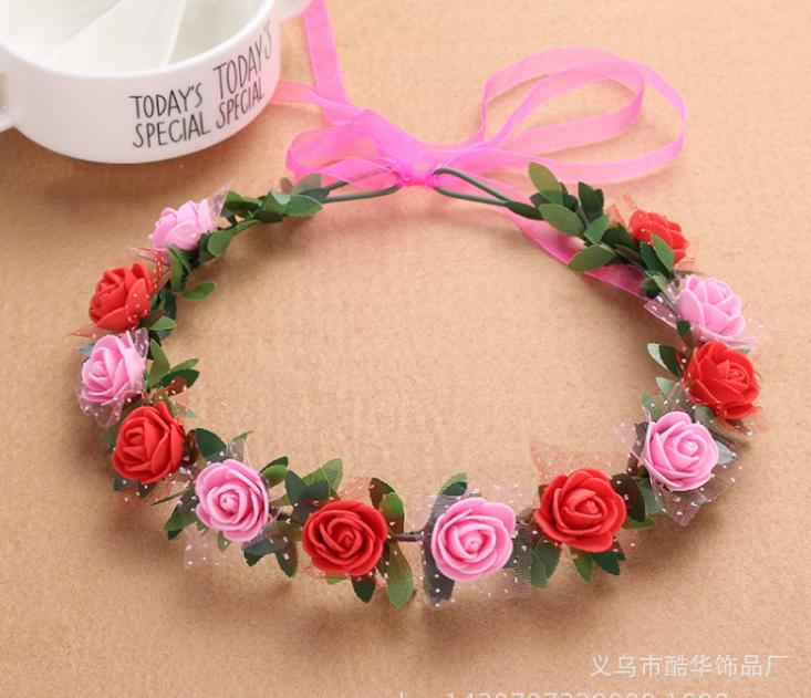 Vòng hoa đội đầu vòng hoa cô dâu vòng hoa chụp hình vòng hoa kỷ yếu vòng hoa cho bé vòng hoa