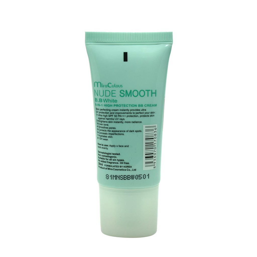 Kem nền BB MiraCulous Nude smooth 20ml