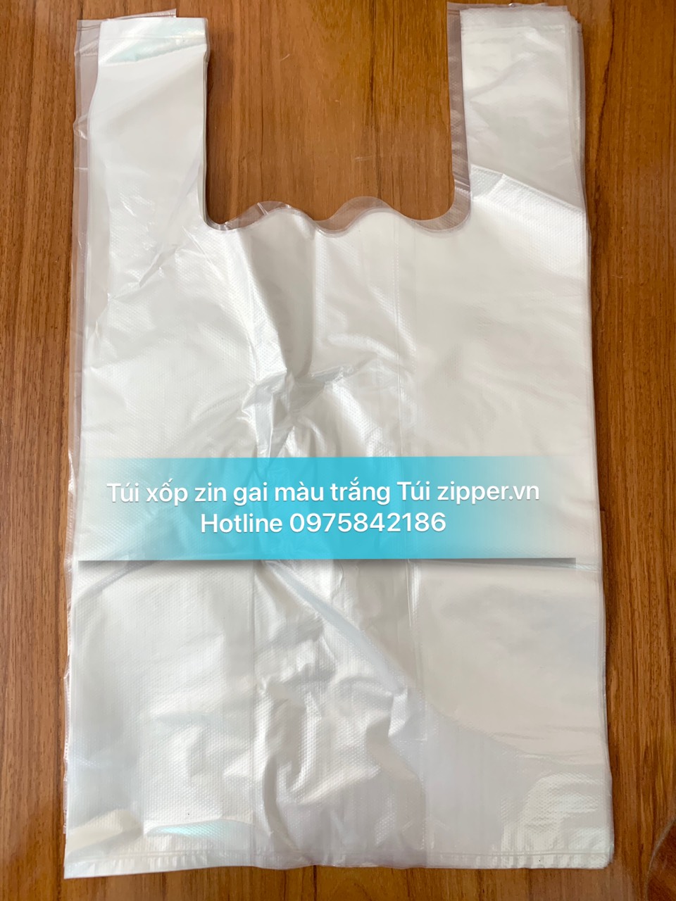 1kg túi nilon, túi xốp, túi gai zin có quai trắng đẹp nhiều size