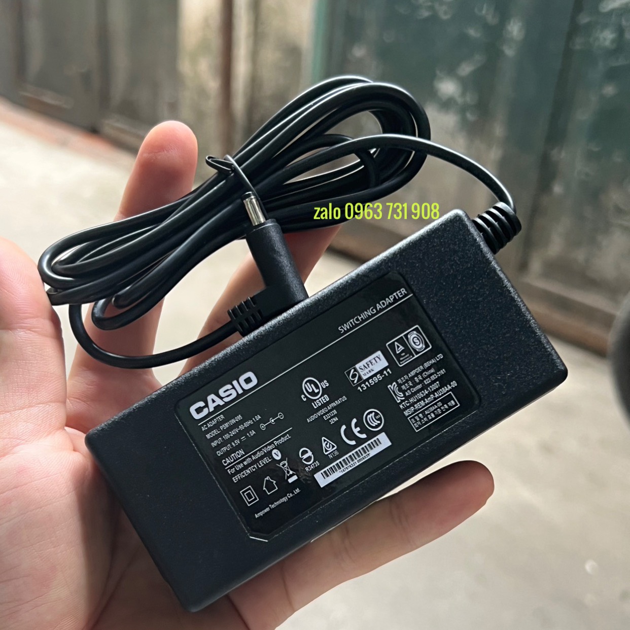 Adapter nguồn đàn casio ctk-4200 ctk-4400 nguyên bản casio cung cấp