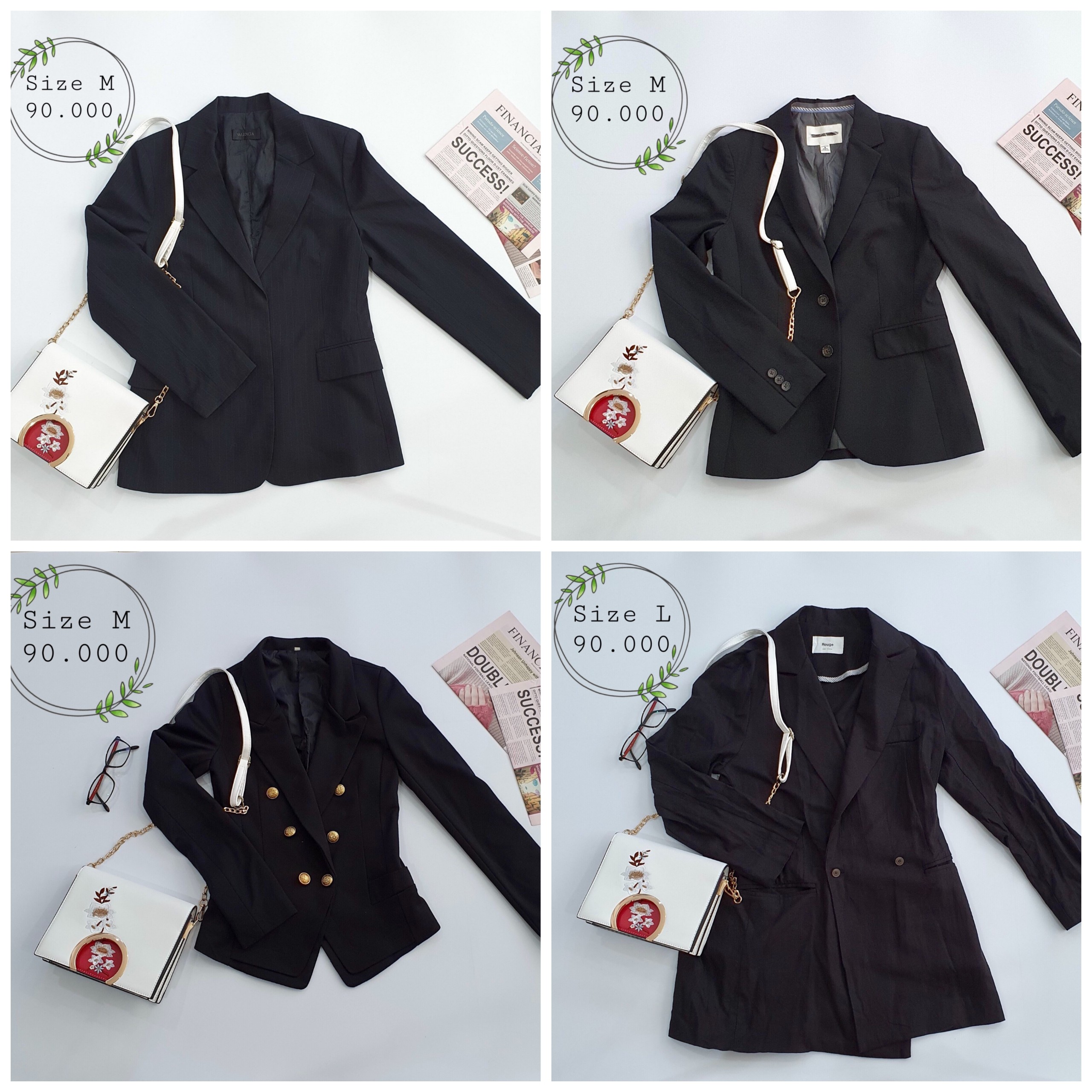 Vest, blazer nữ [2hand] đồng giá 90k