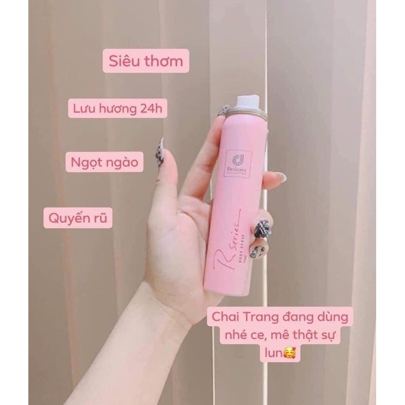 [HCM]XỊT THƠM BODY R SERIES CHUẨN THÁI LAN 75 ML