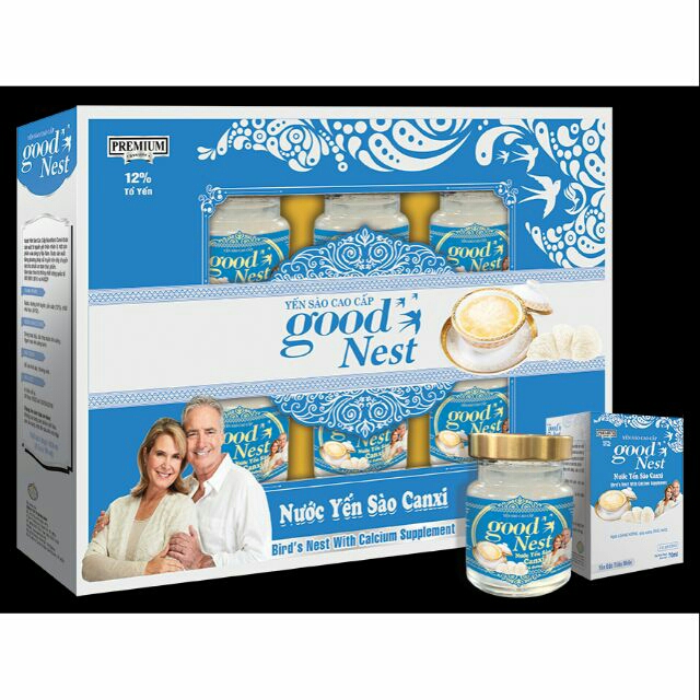 NƯỚC YẾN SÀO KHÔNG ĐƯỜNG GOODNEST