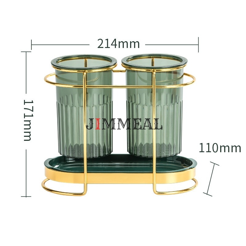 Hộp đựng đũa, lọ đựng đũa, ống đựng đũa bằng nhựa pet có lỗ thoát nước, khay hứng nước cao cấp